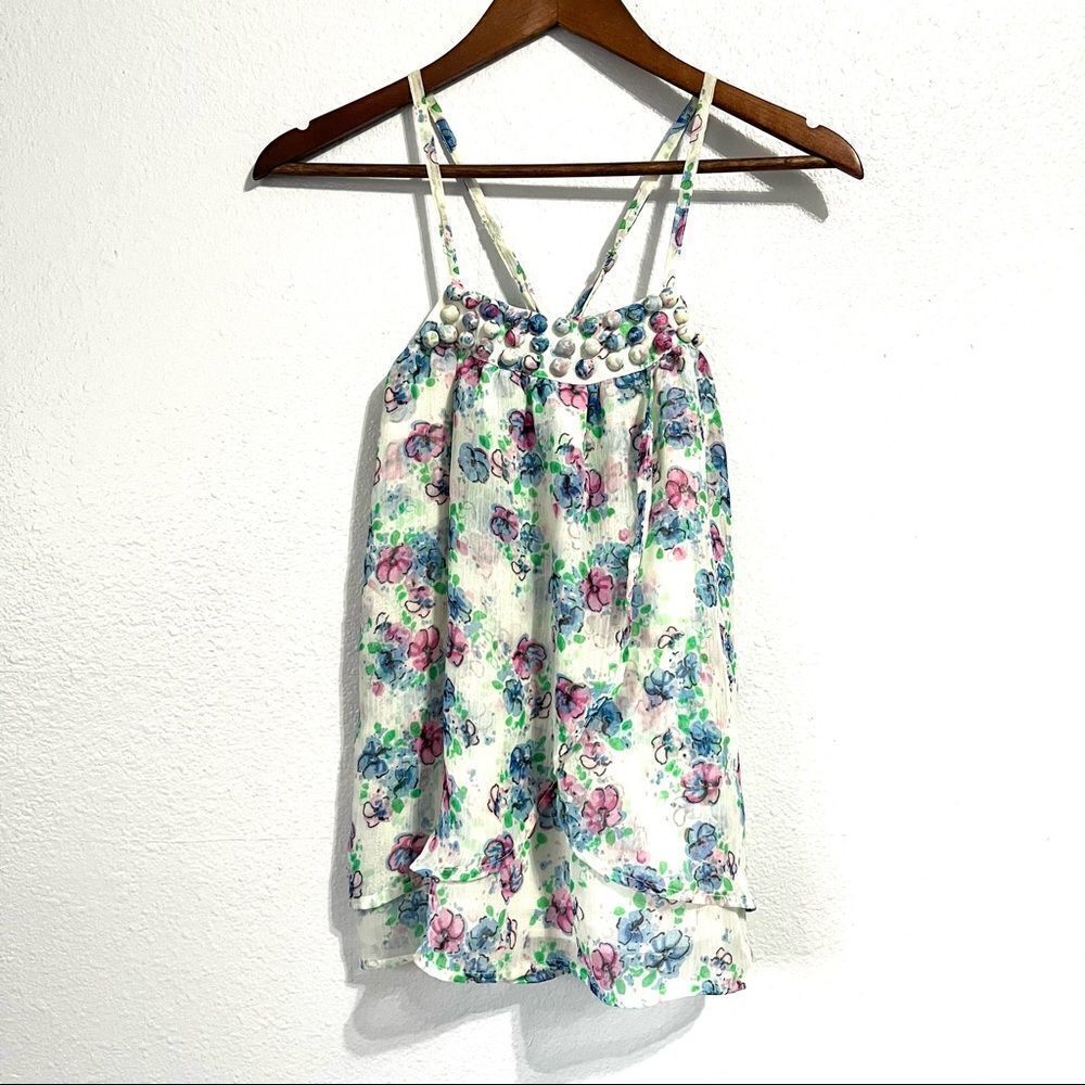 Ruby Rose Floral Top Size S